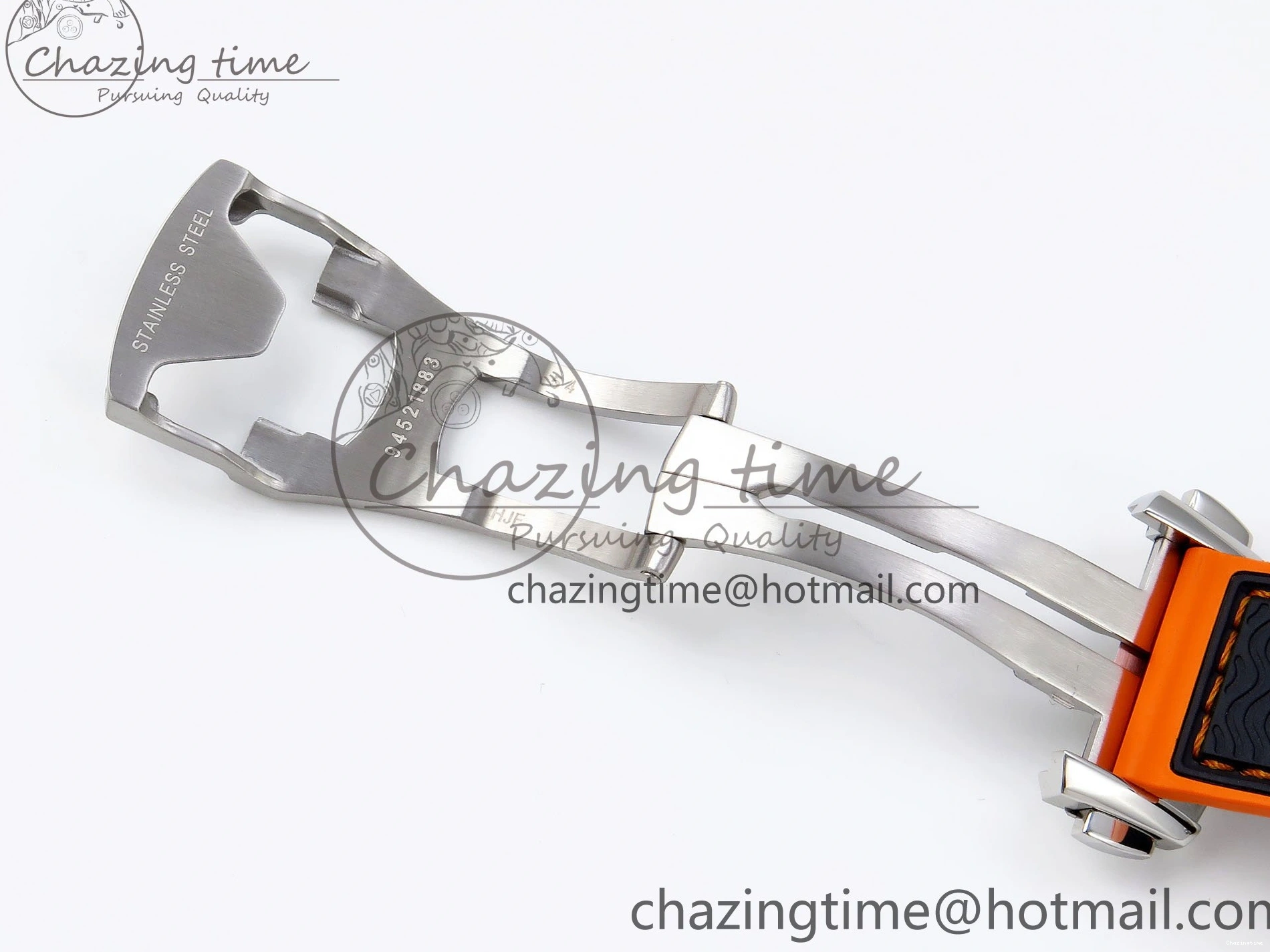 0227 Comfortable Planet Ocean 43.5mm SS VSF 1:1 Best Edition Black Orange Bezel Gray Dial on Nylon Strap A8900 Super Clone V 7730